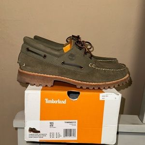 Men timberland authentic handswen boat shoe
